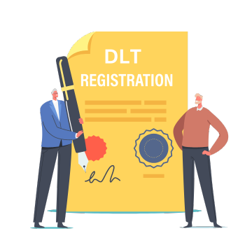 DLT Template Registration