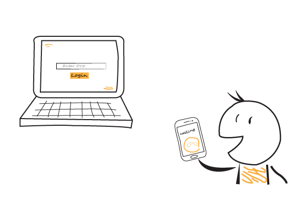 Casino account recharge confirmation