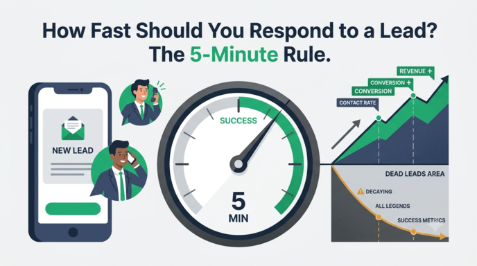 How Fast Should You Respond to a Lead? The 5-Minute Rule That Multiplies Sales