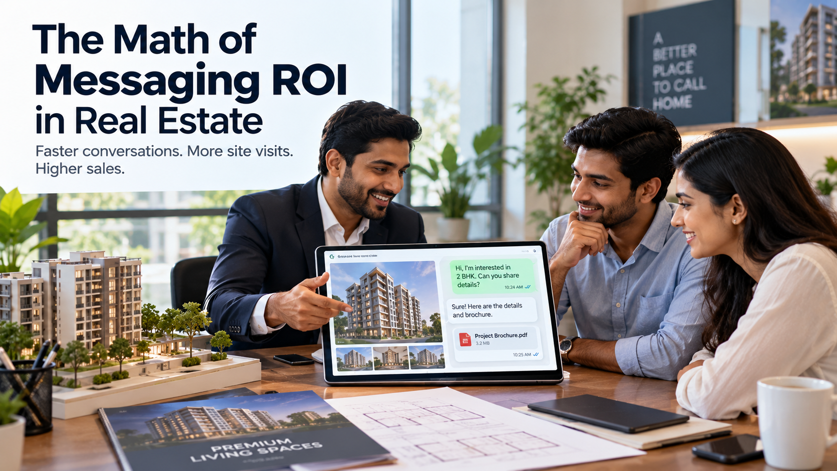 The Math of Messaging ROI: Why Real Estate Developers Are Losing Millions Over 60 Paisa (2026)