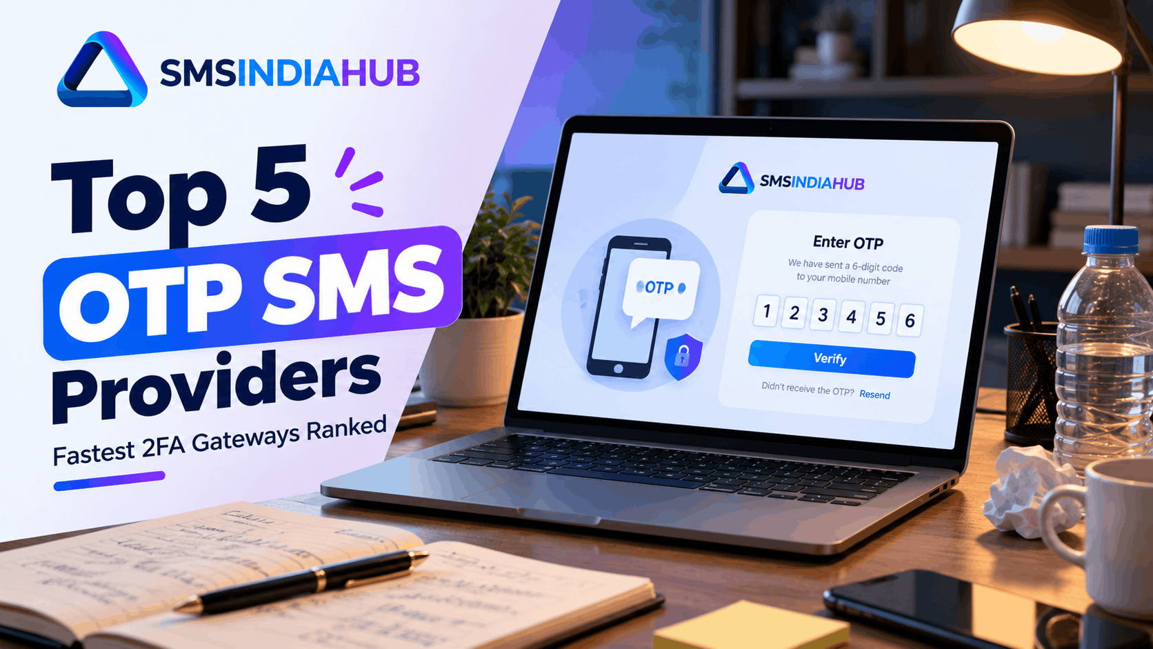 Top 5 OTP SMS Providers in India: Fastest 2FA Gateways Ranked